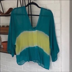 Gypsy 05 Sheer Tie Dye Top